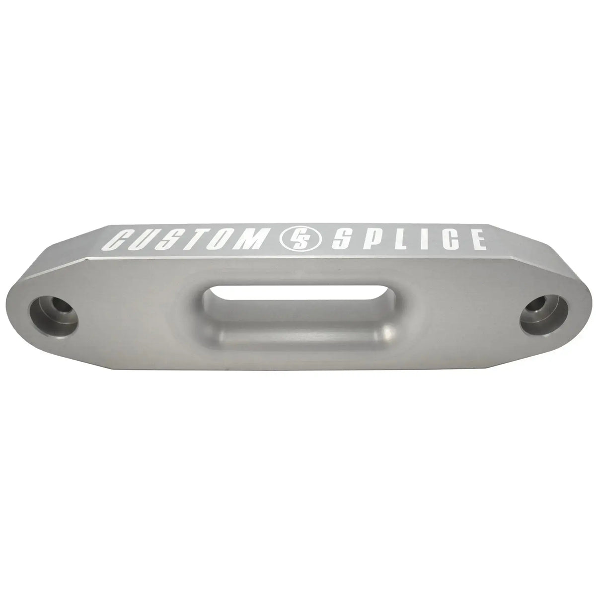 10" Double Thick Rock Crawler Fairlead Silver Custom Splice