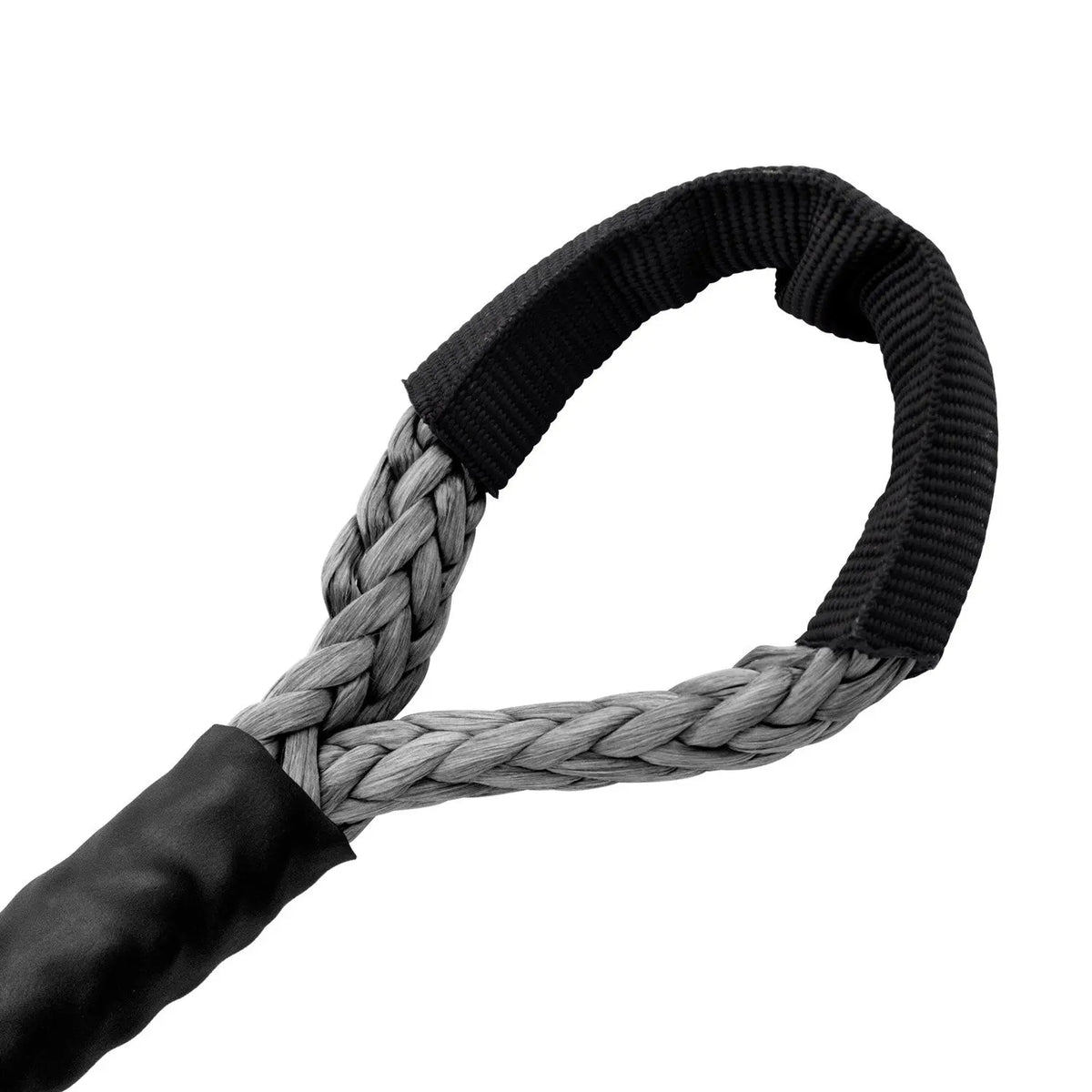 3/8" Diamond Line Winch Rope Soft Eye - Gray.