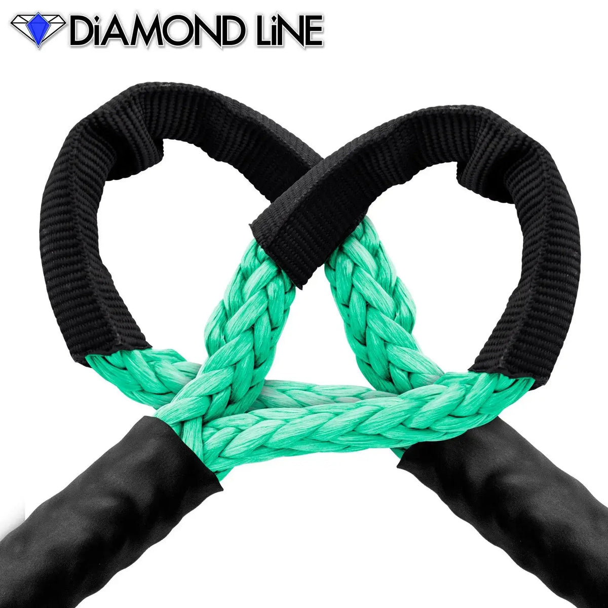 1/4" Extension - Diamond Line Winch Rope  Custom Splice