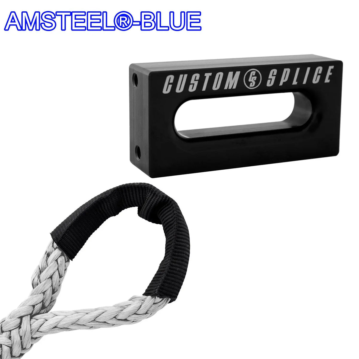 Custom Splice WARN Drill Synthetic Winch Rope Conversion Kit Custom Splice