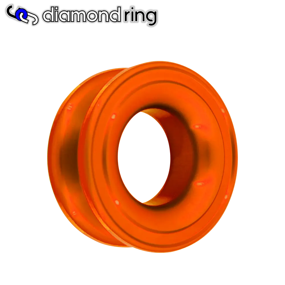 Diamond Recovery Ring - Soft Shackle Pulley Custom Splice