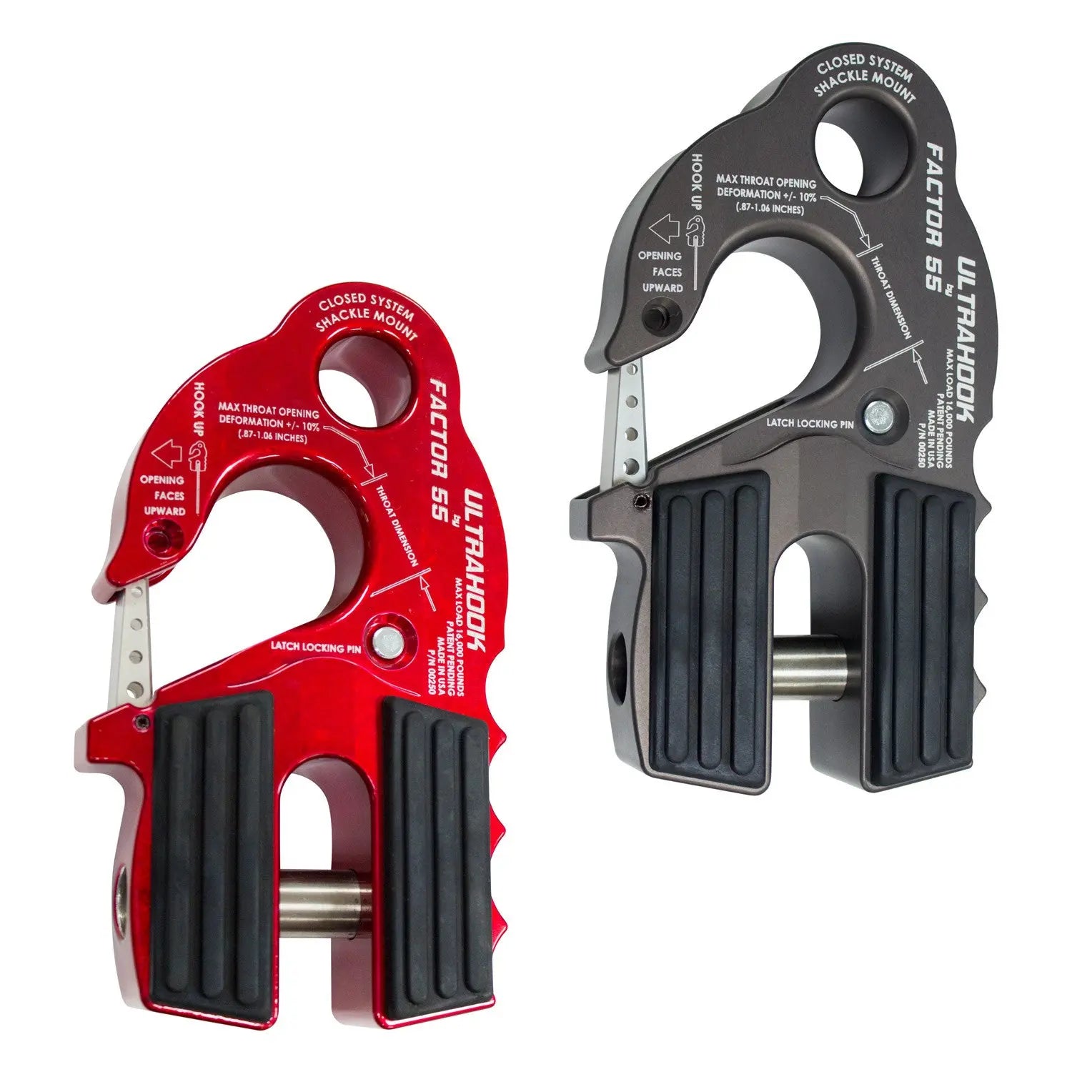 Ultrahook Truck Winch Shackle Mount for Closed System