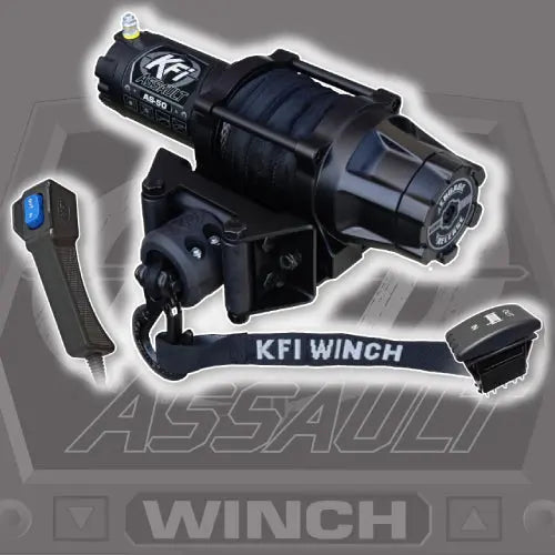KFI Assault Series 5000 LB Winch Custom Splice
