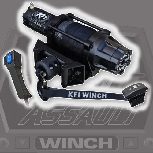 KFI Assault Series 5000 LB Winch Custom Splice