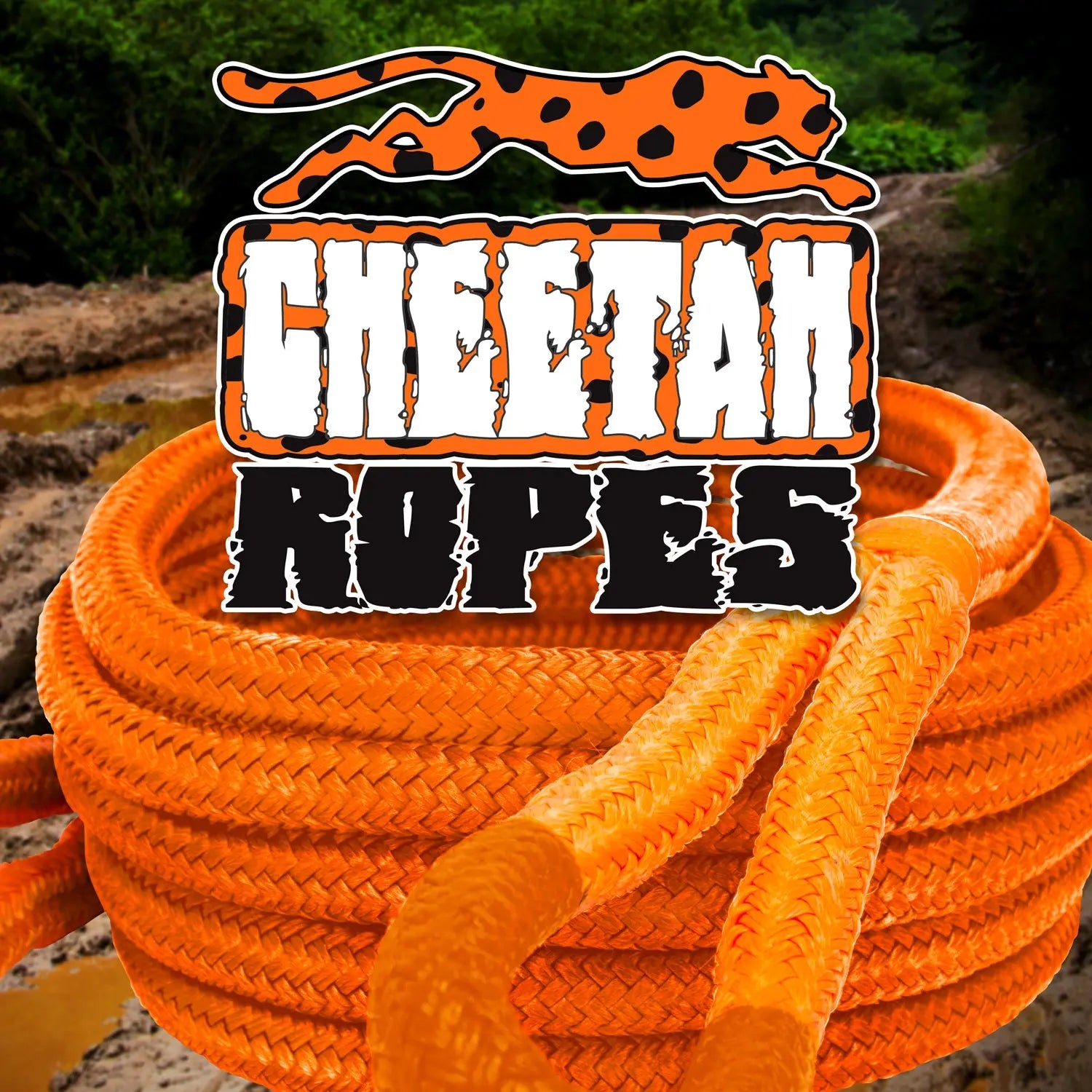 Heavy Equipment Recovery Rope - 2 Cheetah