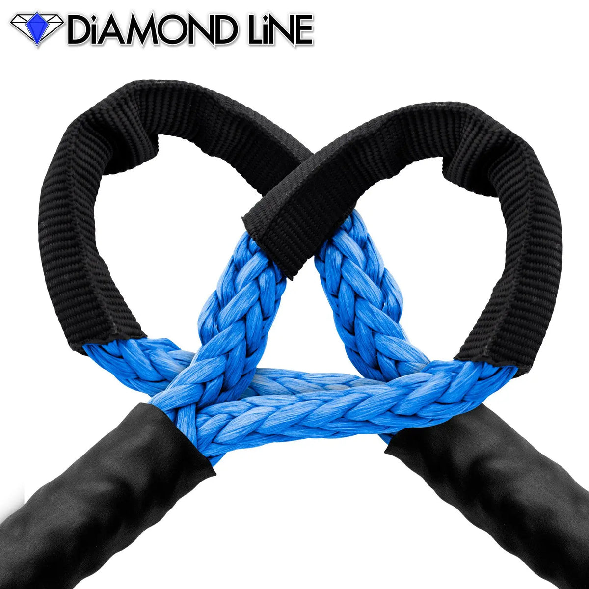 3/8" Extension - Diamond Line Winch Rope Custom Splice - Diamond Line