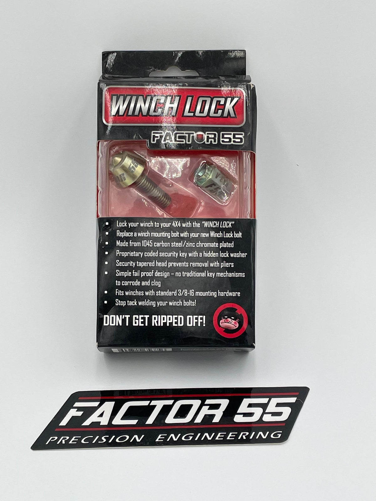 Factor 55 Winch Lock - Custom Splice