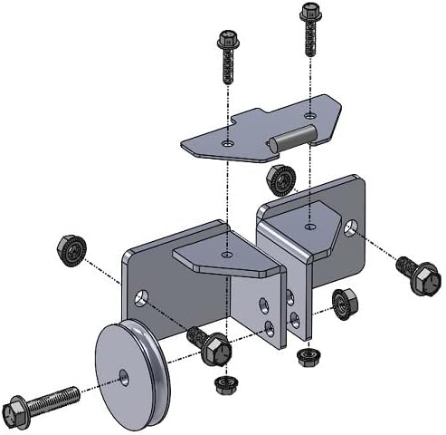 DENALI UTV Snow Plow Pulley Fairlead Kit - Wide Spool