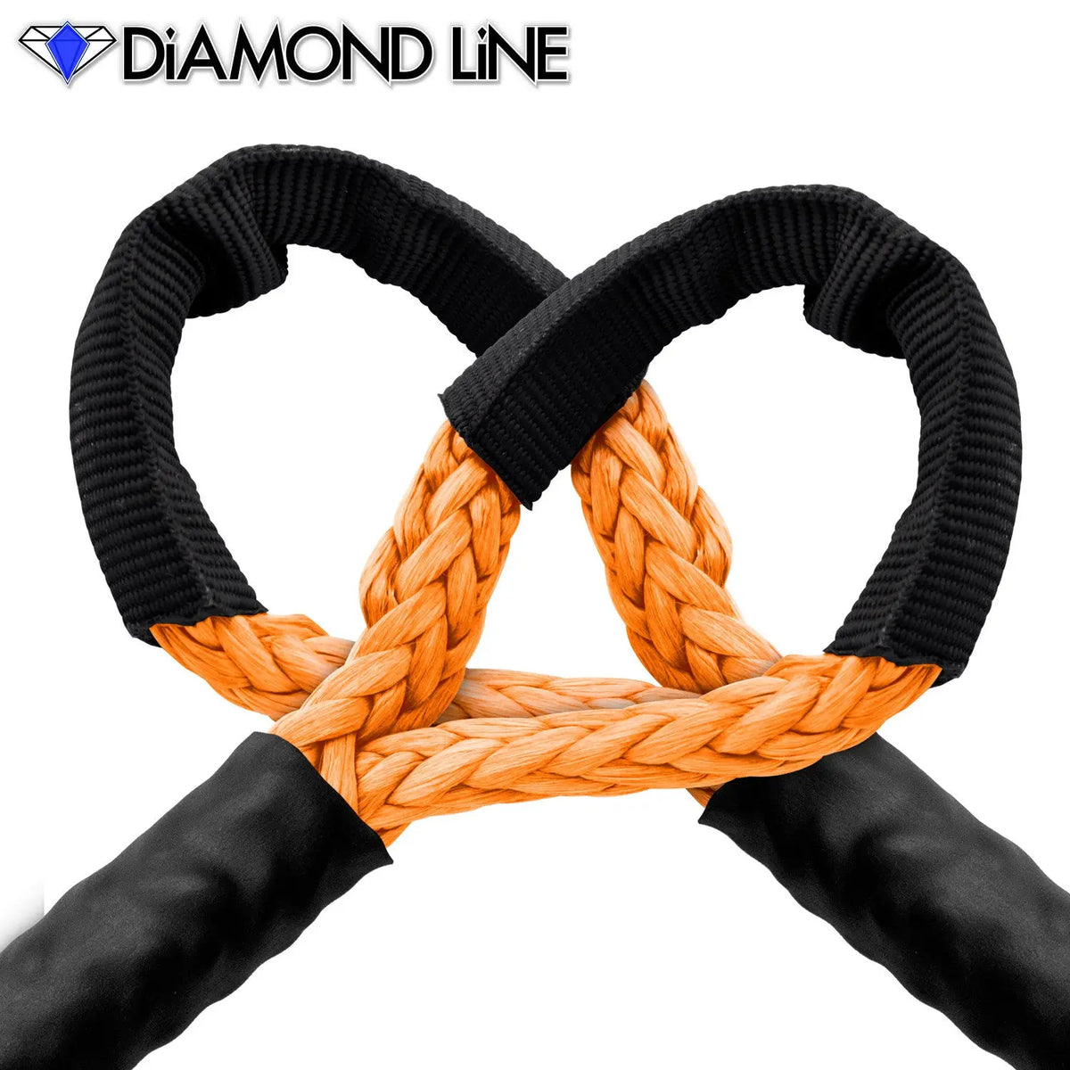 5/16 Extension - Diamond Line Winch Rope - Custom Splice