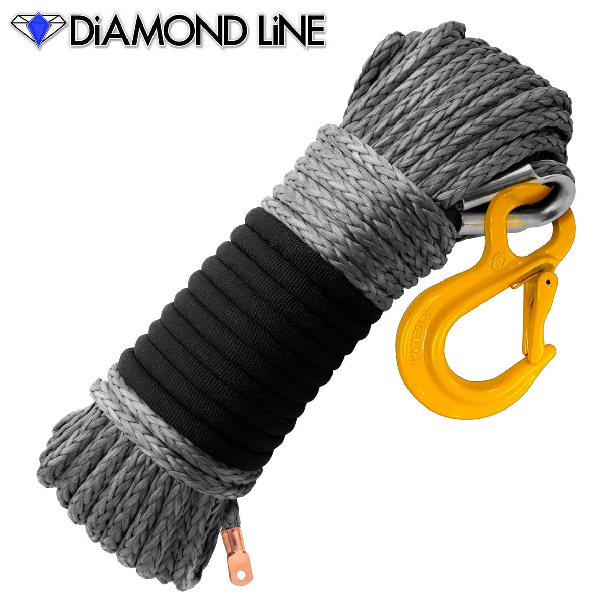 5/16" Main Line Winch Rope - Diamond Line Custom Splice - Diamond Line