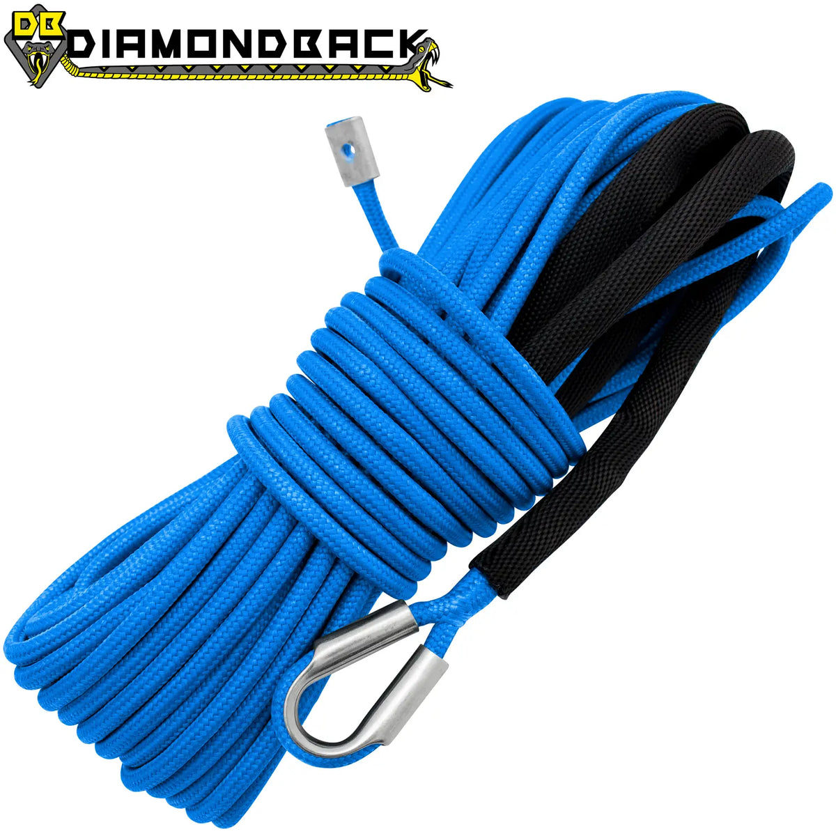 7/16 Diamondback Mainline Winch Rope Custom Splice