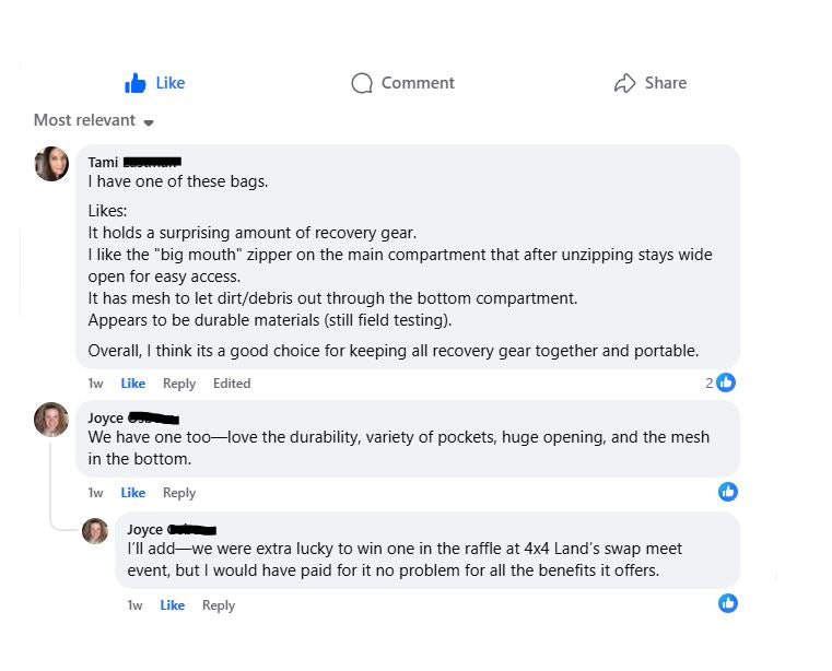 Custom Splice Recovery Gear Bag