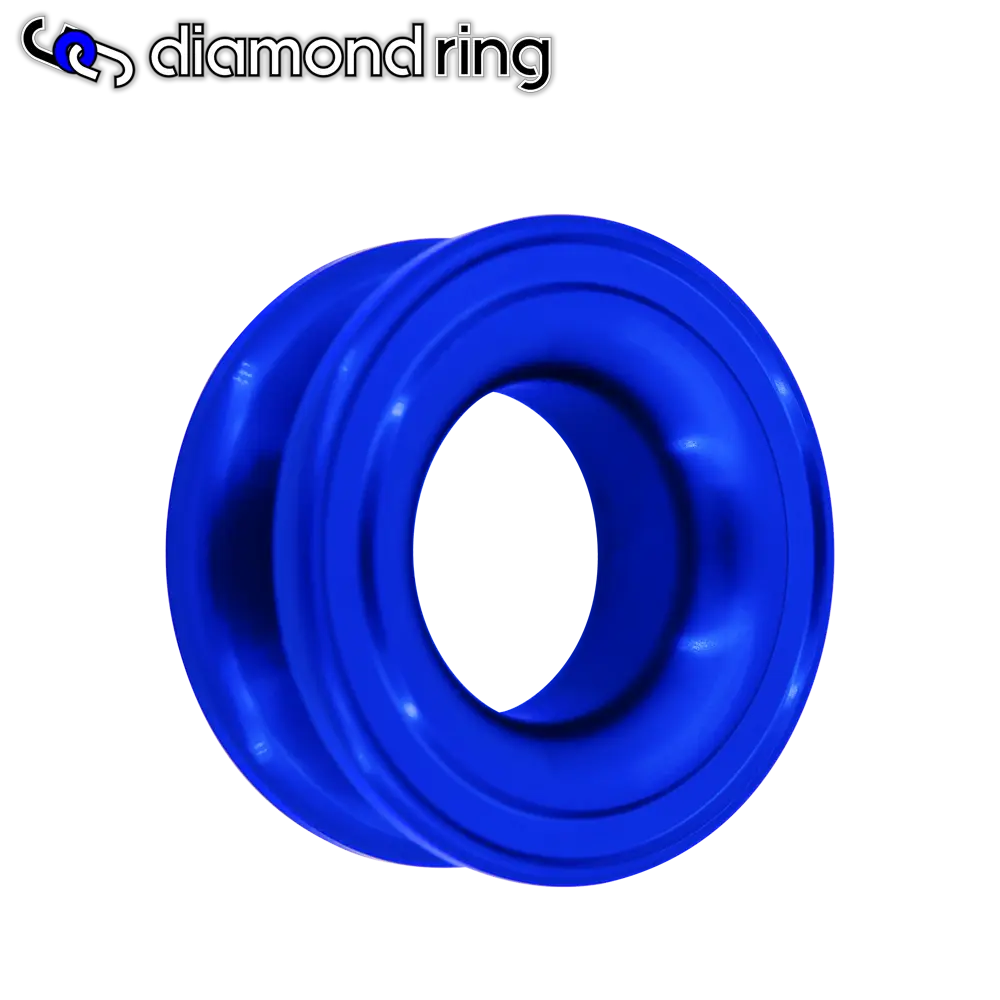 Diamond Recovery Ring - Soft Shackle Pulley Custom Splice