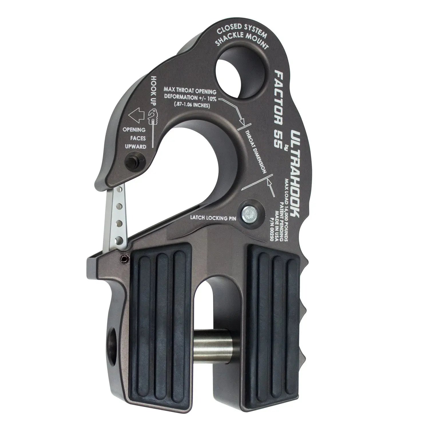 Ultrahook Truck Winch Shackle Mount for Closed System